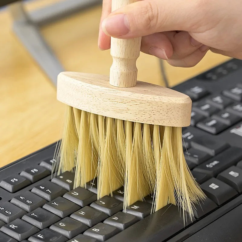 Wooden Soft Brush Keyboard Cleaning Kit