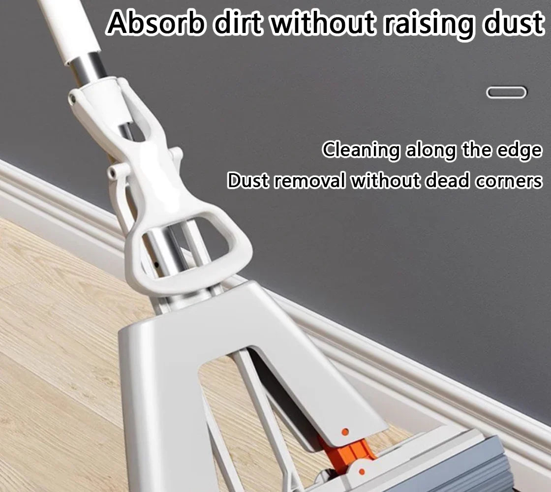 Squeezed Self-Draining Rubber Cotton Mop