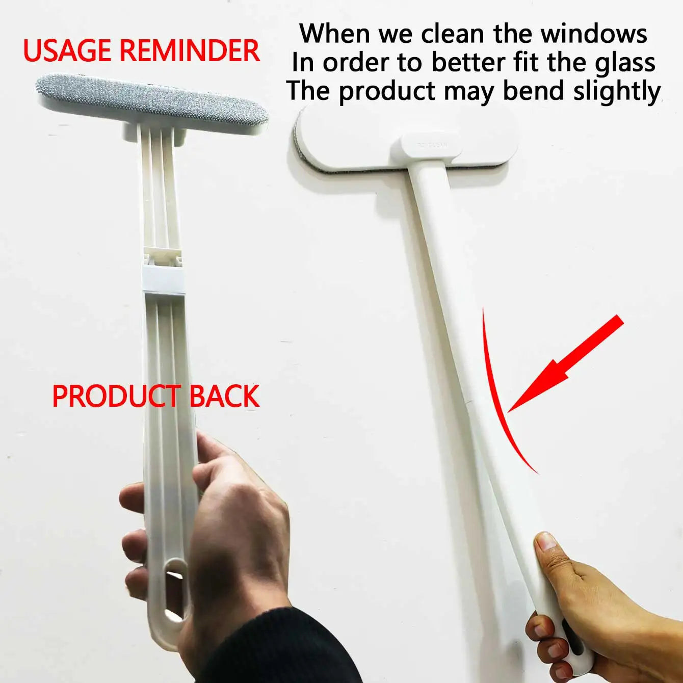 Multifunctional Long Handled Window Brush