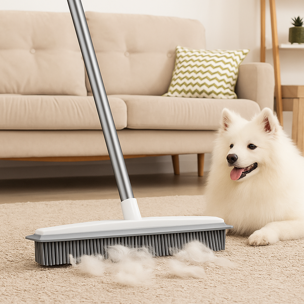 Rubber Broom Carpet