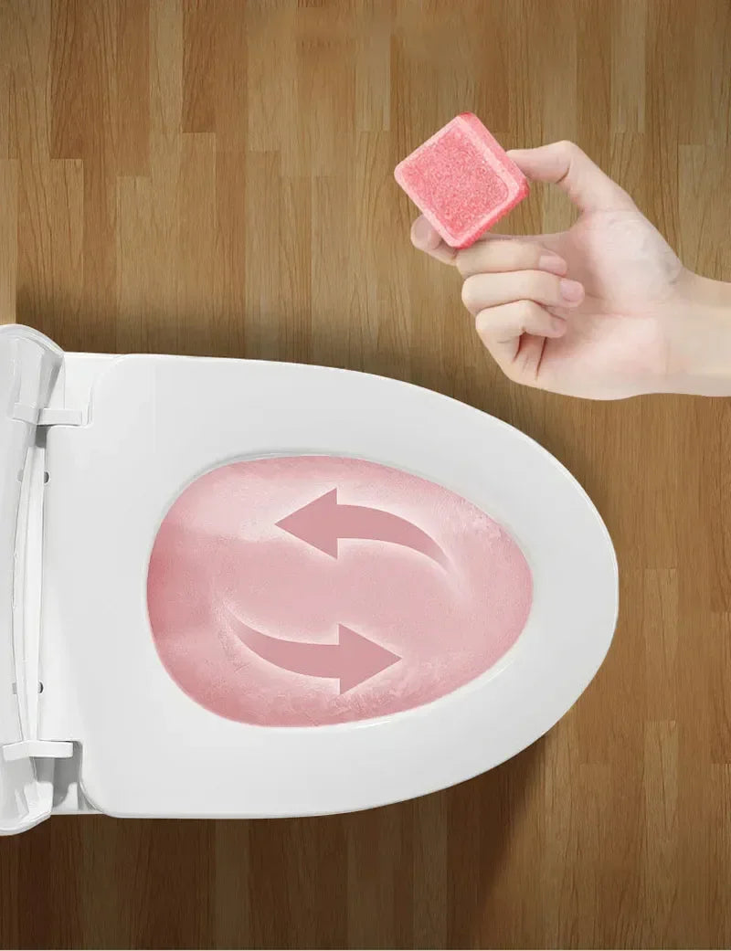 Toilet Cleaner Yellow Scale Tablets