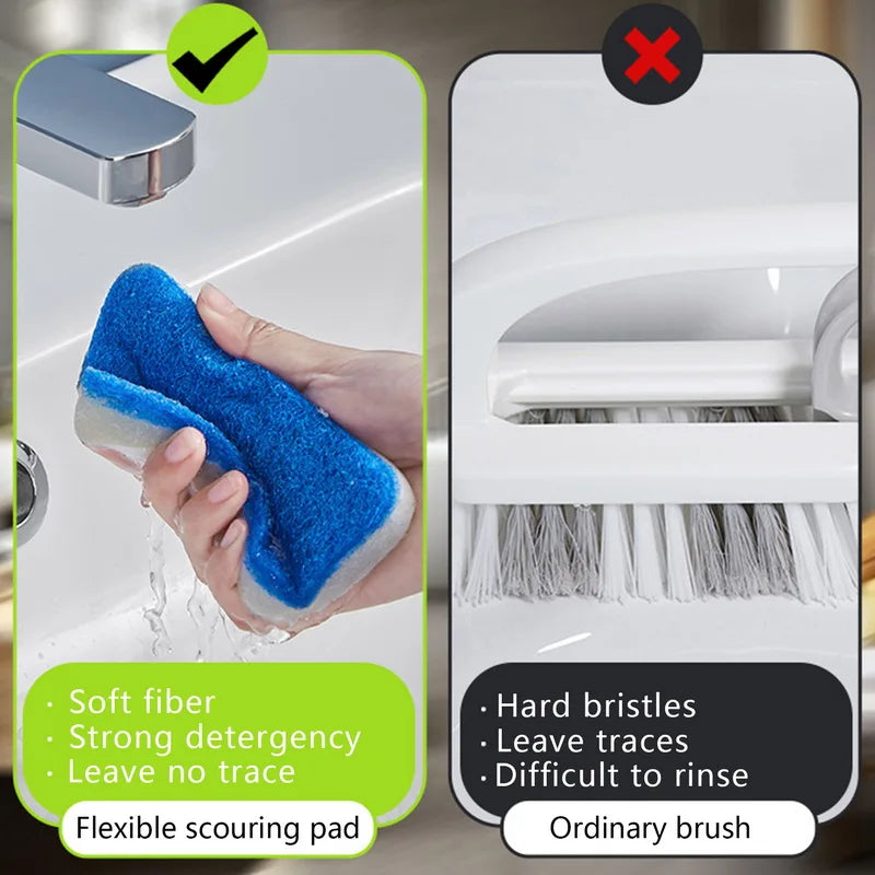 Bathroom Sponge Cleaning Brush