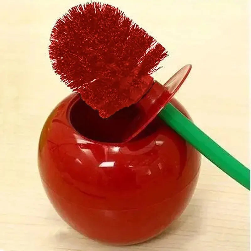 Red Cherry Toilet Brush