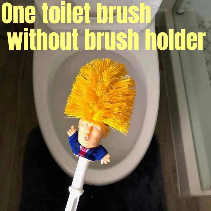 Cleaner Donald Trump Brush Toilet Supplies Set