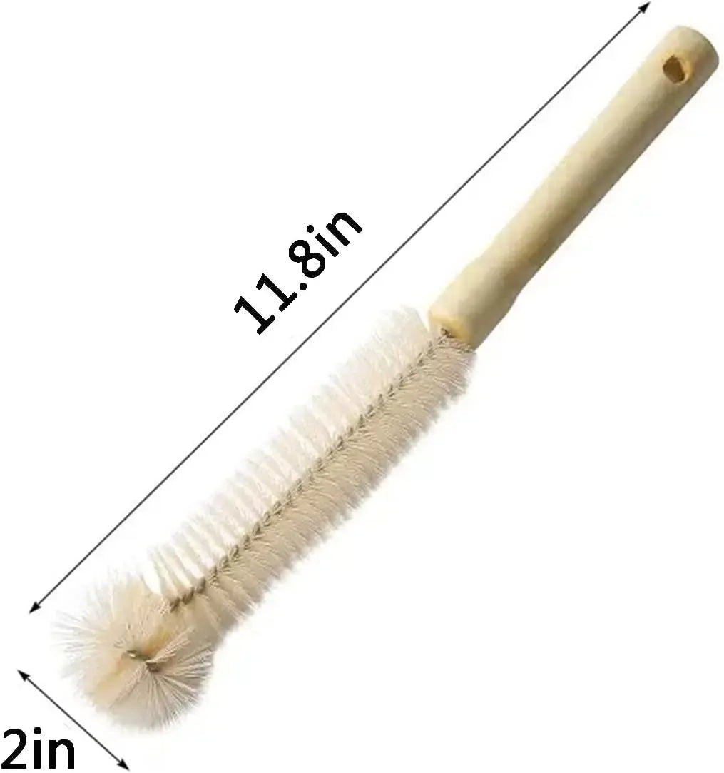 Bottle Brush with Wooden Handle
