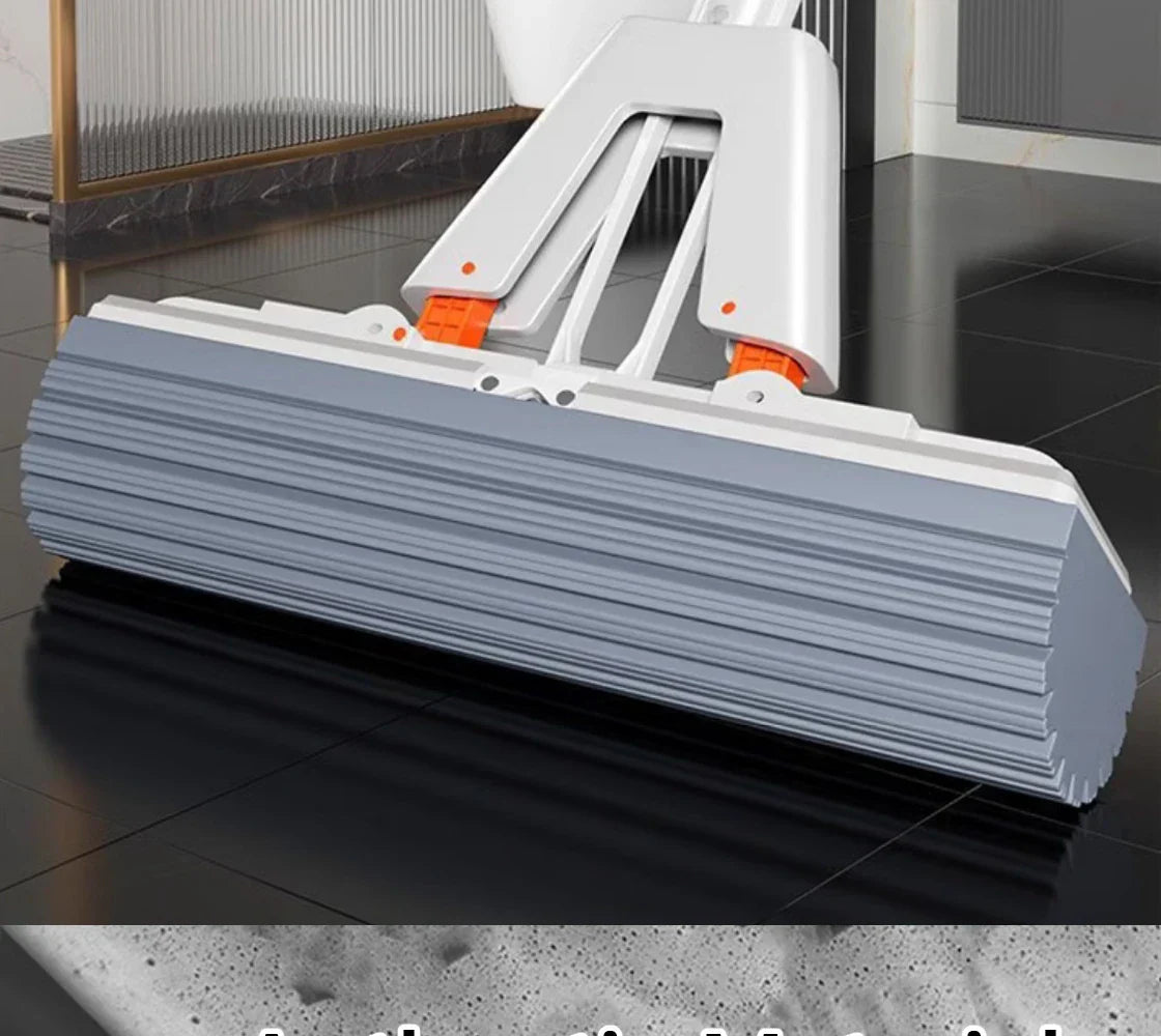 Squeezed Self-Draining Rubber Cotton Mop